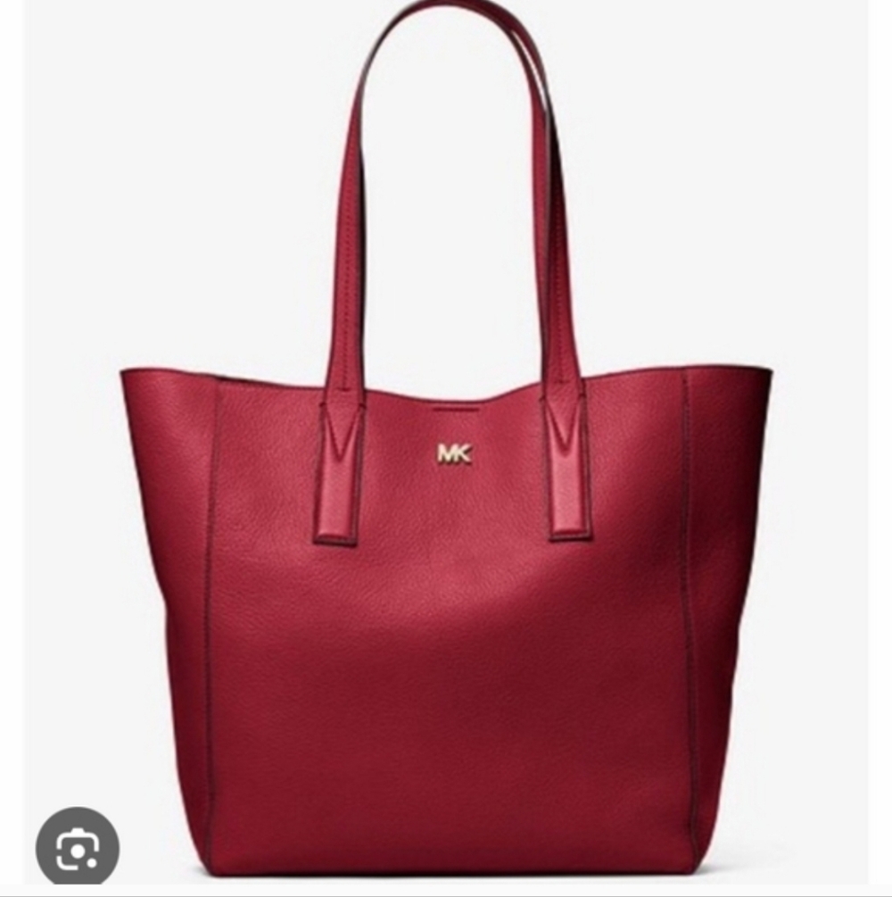 Michael Kors Red Tote Bag